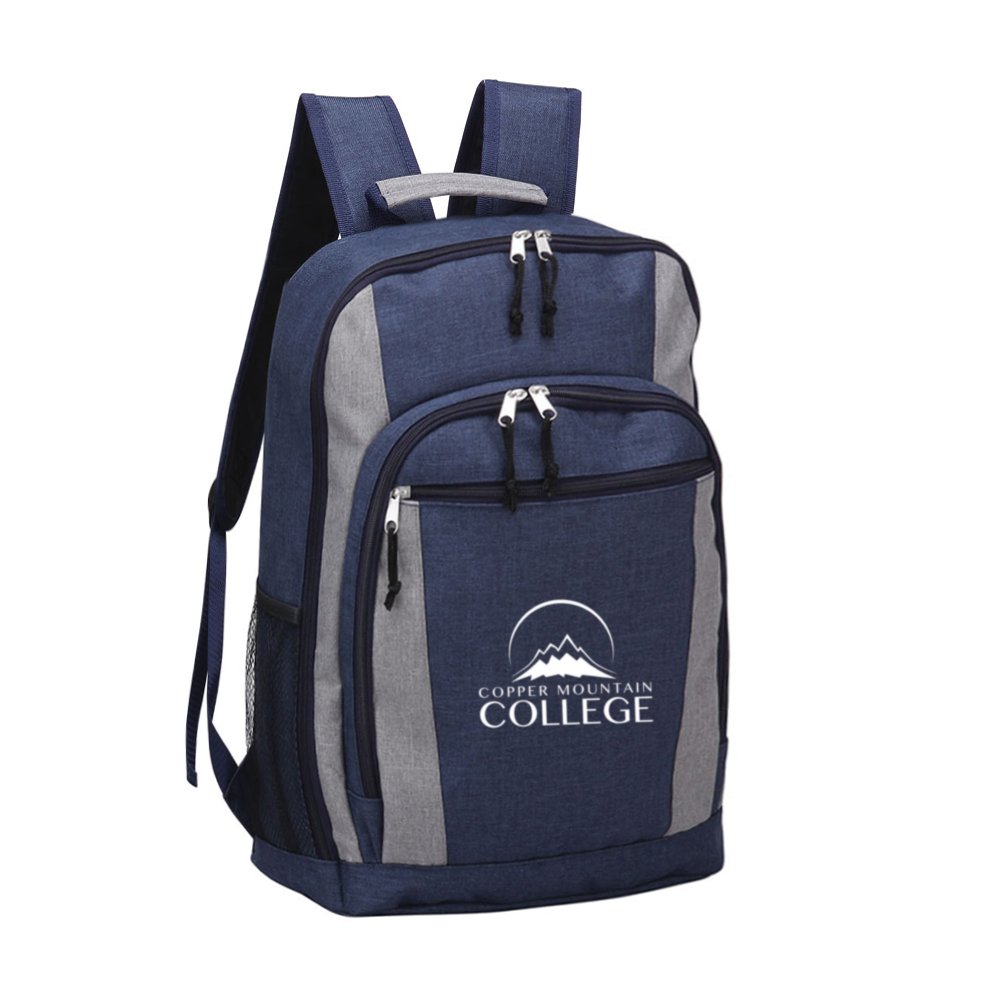 View larger image of Add Your Logo: Two-tone Backpack